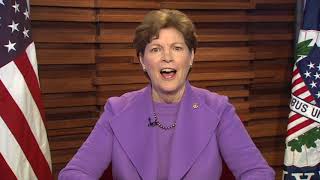 Senator Jeanne Shaheen Delivers the Democratic Weekly Address [upl. by Lukin]