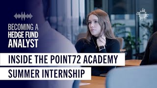 Inside the Point72 Academy Summer Internship [upl. by Attenyl795]