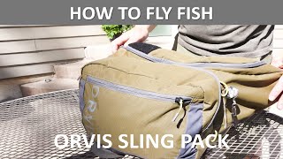 Orvis Sling Pack Setup Suggestion Video [upl. by Rodama]