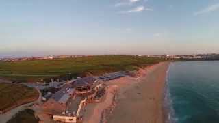 Fistral Beach Newquay  Cornwall uk [upl. by Aissat942]