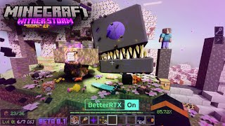 EF Wither Storm Addon RTX MCPEMCBEWither Storm In MinecraftEnderFoxBoy MC🦊 [upl. by Kloman]