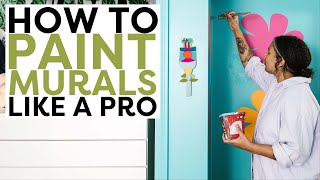 Learn How to Paint Murals Like A Pro  Like A Pro  HGTV Handmade [upl. by Anirehtac]