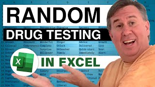 Excel  Random Drug Testing Episode 1491 [upl. by Ahsiekat]