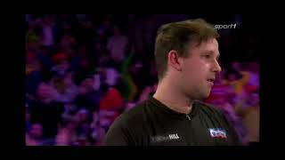 Peter Wright ballert seine Darts in den Boden spoiler alert Peter Wright vs Callan Rydz [upl. by Nannahs]