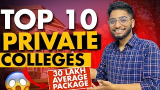 Top 10 Private Engineering colleges in India [upl. by Iosep]