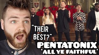 First Time Hearing Pentatonix quotO Come All Ye Faithfulquot Reaction [upl. by Rosecan783]