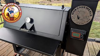 Lone Star Grillz 20x42 Pellet Smoker First Looks  Demo  Review [upl. by Alemac]