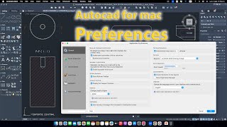 12 Personalizar las preferencias de Autocad para mac [upl. by Tonnie]