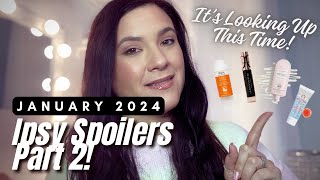 JANUARY 2024 IPSY SPOILERS PART 2 GLAM BAG amp BOXYCHARM OFFICIAL amp UNOFFICIAL SPOILERS [upl. by Joanna]