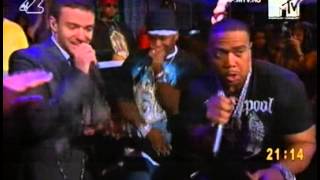 50 Cent Ft Timbaland amp Justin Timberlake  Ayo Technology Live in MTV 2007 [upl. by Devaney]