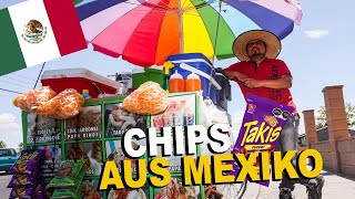 ich teste TAKIS und scharfe CHIPS in MEXIKO [upl. by Alleris]