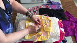 Baby Clothes Quilt TUTORIAL Step by Step Part 1  Outfits and Fabrics  DancesWithPitBulls [upl. by Noivad]