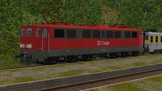 Open Rails  MSTS  Lets Play  DB BR 171  Electric Locomotive  Rübelandbahn  Test Train  HD [upl. by Flessel]