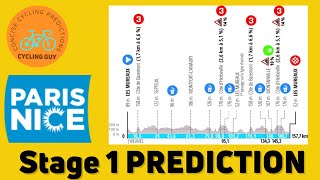 Paris Nice 2024 Stage 1  PREVIEW  FAVOURITES  PREDICTION [upl. by Garibull828]