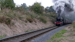 Severn Valley Railway SVR Autumn Steam Gala 2024 featuring three visiting locomotives [upl. by Yrekaz984]