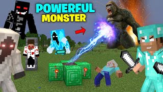 FINALLY HEROBRINE IS BACK WITH POWERS 🦁 WE SUMMON BIG MONSTER  SEASON 3 [upl. by Garlaand]