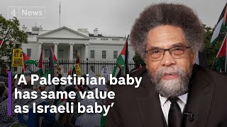 US Presidential candidate Cornel West on Israel Hamas war greedy ruling class and Biden vs Trump [upl. by Oicnevuj425]