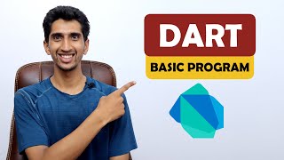 How to Run Dart Program  Learn Dart Programming [upl. by Ellehs]