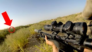 Marine Sniper SMOKES Hostile Fighters MATURE AUDIENCES ONLY Combat Footage [upl. by Dickerson]