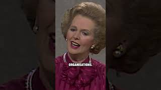 Thatchers Cheeky DoubleEntendre Made The Men Laugh MargaretThatcher Interview TalkShow [upl. by Liamsi116]