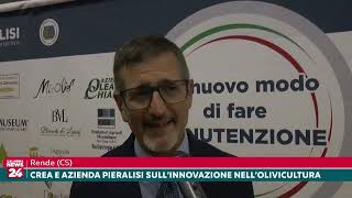 Rende CS CREA e Azienda Pieralisi sullinnovazione nellolivicoltura [upl. by Francis]