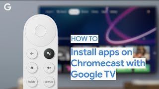 How To Find and Install Apps on Chromecast with Google TV [upl. by Chader]