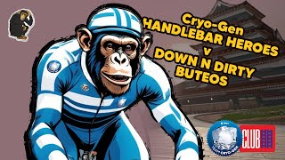 Zwift Club Ladder  CryoGen HANDLEBAR HEROES vs Down N DIRTy BUTEOS [upl. by Aniratac588]