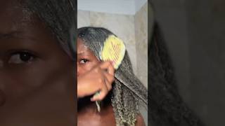 protein treatment routine on 4b hair [upl. by Byrom]