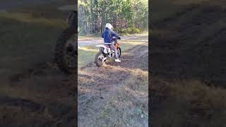 cr250 1996 with cone exhaust sounds sweet [upl. by Aremus]