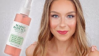 Mario Badescu Rosewater Facial Spray Review [upl. by Henrie849]