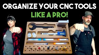 Custom CNC Bit amp Tool Tray Complete Beginners DIY Walkthrough [upl. by Durware]