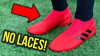 THE CHEAPEST LACELESS BOOTS EVER  ADIDAS PREDATOR 193 LACELESS  REVIEW  ON FEET [upl. by Nickerson]