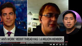 Reaction Antiwork Subreddit Fox News Interview [upl. by Etteinotna578]