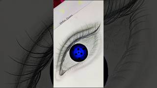 Sharingan eye 💥🥵 sharingan naruto boruto drawing art tranding viralvideo shorts cartoon [upl. by Assela]