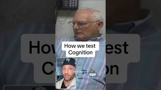 This is how we test cognition and Alzheimers mentalhealth alzheimers brain memory brainfog [upl. by Artinahs]