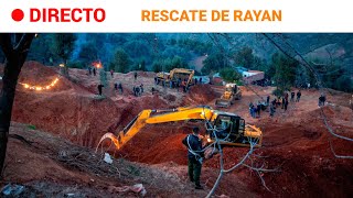 ÚLTIMAS EXCAVACIONES para el RESCATE de RAYAN en Marruecos  RTVE Noticias [upl. by Norwood399]