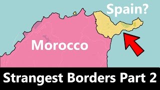 The Worlds Strangest Borders Part 2 Spain [upl. by Anyer866]