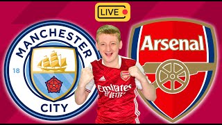 MAN CITY vs ARSENAL LIVE Stream with Denveloper  Football Watchalong  Full Match [upl. by Aluap]