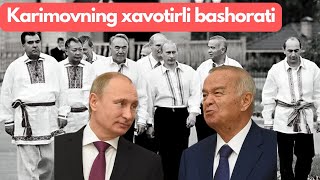 Islom Karimov Rossiyaning quotasl rejasiquot haqida nima degandi [upl. by Dallon]