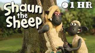 Shaun the Sheep Season 1  Episodes 3140 1 HOUR [upl. by Ahsirek]