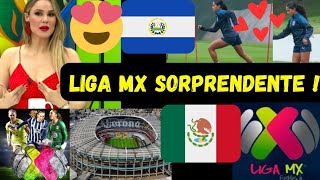 SALVADOREÑA EMOCIONADA X MEXICO  ENAMORADA DE LA LIGA MX FEMENIL UN SUEÑO JUGAR EN LIGA MX REACIO [upl. by Eppes]