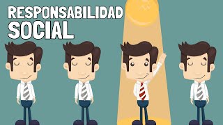 ¿Qué es la RESPONSABILIDAD SOCIAL con ejemplos [upl. by Anuaik]