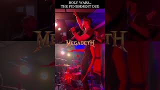 Megadeth  holy wars… The punishment due dispirited tribute show [upl. by Sida982]