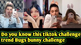 Latest Bugs bunny challenge tiktok compilation 2021  Peach 🍑 bugs bunny trend viral 2021 [upl. by Anirrok]