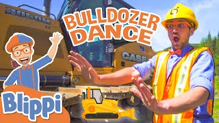 Blippis Bulldozer Dance  Educational Songs For Kids [upl. by Saum74]