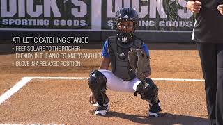 Softball Catcher Drills Setup [upl. by Atok]