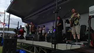 Sean Boomer sings Soul Man at the Waimea Town Celebration [upl. by Alahc964]