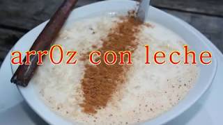 ARROZ CON LECHE CON LECHE EVAPORADA [upl. by Enirhtak]