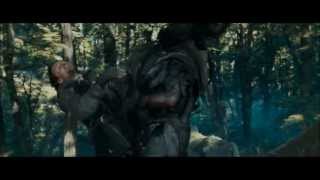 Fellowship Of The Ring  Extended Edition  Aragorn vs Lurtz HD [upl. by Odelia]