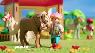 PLAYMOBIL  Pony Farm  TV [upl. by Adniroc]